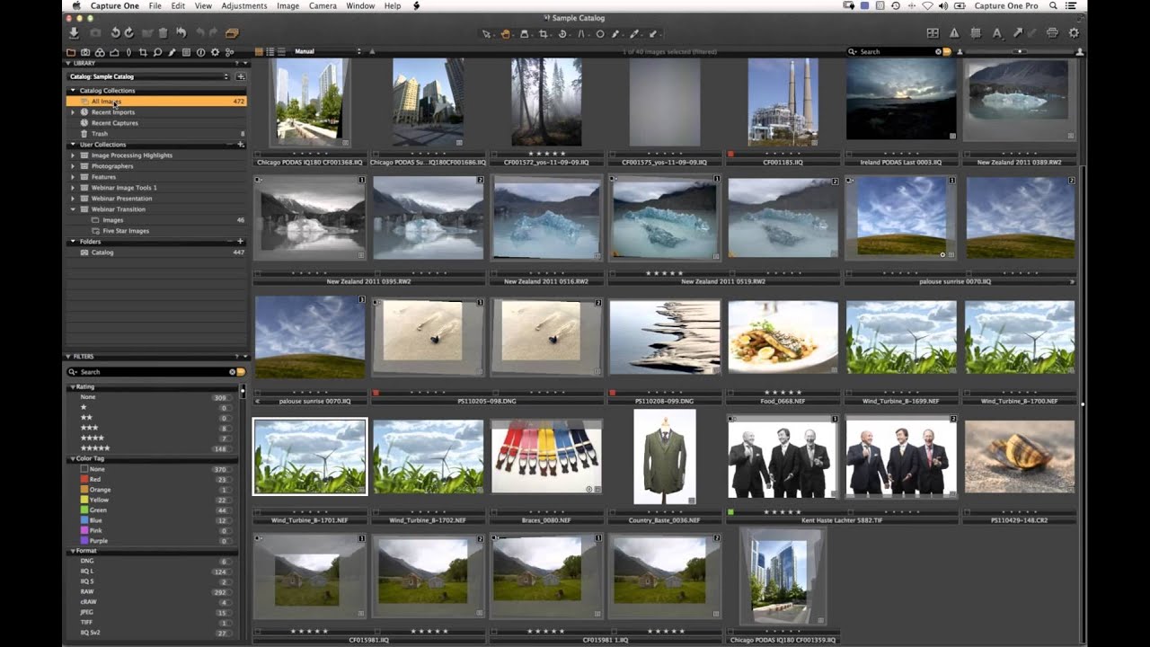 Import Lightroom catalog to Capture One Racolors