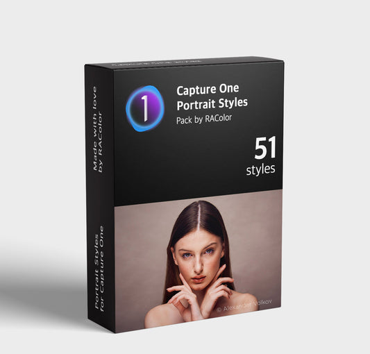 Portrait Styles for Capture One (51 styles)